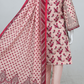 Rohab Pink Floral Embroidered Stitched 3-Piece Lawn Suit 2025