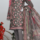Rohab Grey Floral Embroidered Stitched 3-Piece Lawn Suit 2025 -