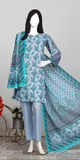 Rohab Floral Embroidered Stitched 3-Piece Lawn Suit 2025 -