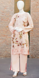 Soft Blush Pink Embroidered Lawn 3-Piece Suit