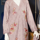 Mauve Grace Embroidered Lawn 3-Piece Suit