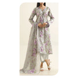 Saya Lawn Printed Unstitched 3-Piece Suit – Design 03 | Summer Collection 2026