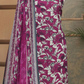 Luxury Lawn Unstitched 3-Piece – Deep Magenta Floral Elegance
